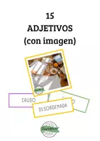 Vista previa - Juegos / Gamificación - Quince ADJETIVOS (con imágenes) - Portada