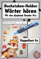Vorschau - Arbeitsblätter - AnybookPro Material für DaZ: Buchstabenhelden "EU" - Deckblatt