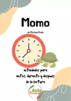 Vista previa - Hojas de trabajo - Ficha para la lectura y trabajo sobre Momo de Michel Ende - Portada