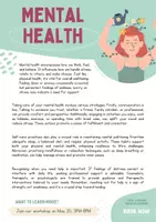 Vorschau - Arbeitsblätter - Reading Comprehension und Writing Task: Mental Health - Seite 1