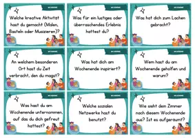 Vorschau - Spiele - Stop and Swap / Impulsfragen zum Wochenende (Erzählkreis) - Seite 2
