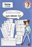 Vorschau - Arbeitsblätter - Einmaleins 1x1 Bastelvorlagen für die 2. Klasse – Pass, Fächer, Leporello & Urkunde für das Einmaleins - Deckblatt