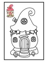 Aperçu - Préparation de séance / Séance complète - Maison de gnome avec modèles - Livres de coloriages +7 fiches d'activités - Page 2
