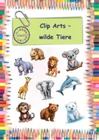 Vorschau - selbst erstellte Cliparts/Grafiken - Clip Arts wilde Tiere (122 Bilder) - Deckblatt