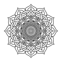 Aperçu - Matériel pour travaux manuels / dessin - Mandalas Spirales - Livre de coloriages +60 illustrations - Page 3