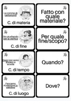 anteprima - Materiale di supporto/inclusione - Memory game analisi logica - COMPLEMENTI - Pagina 2