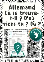 Aperçu - Fiches - Allemand - Wo? Woher? Wohin? - Page de couverture