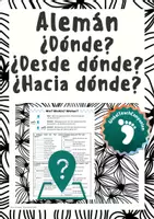 Vista previa - Hojas de trabajo - Paquete - Alemán - Pronombres interrogativos - página 2