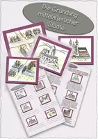 Vorschau - Stundenentwürfe - Geschichte-Mittelalter-Die Gründung von Städten - Deckblatt