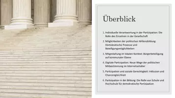 Vorschau - Unterrichtsreihen - Sparpaket Lehrplaninhalt: Dimensionen der Partizipation: Individuelle und gesellschaftliche Verantwortung - Seite 2