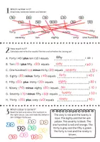 Vorschau - Arbeitsblätter - Arbeitsblätter Zahlen bis 100 - numbers 1-100 - Seite 3