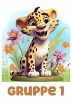 Vorschau - Fördermaterial/Inklusion - Leopardenklasse Gruppenschilder kostenlos Klassentier Leopard - Seite 1