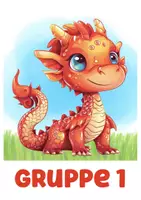 Vorschau - Merkblätter - Drachenklasse Klassentier Drache Gruppenschilder kostenlos - Seite 1