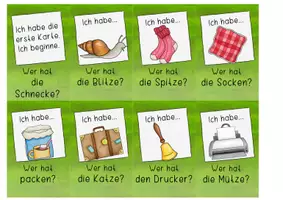 Vorschau - Spiele - Ich habe… wer hat_ - Wörter mit ck, tz - Seite 2
