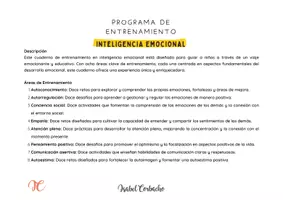 Vista previa - Hojas de trabajo - PACK: ENTRENAMIENTO EN HABILIDADES SOCIALES E INTELIGENCIA EMOCIONAL - página 3