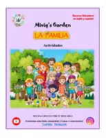 Vista previa - Tarjetas / Manipulativos - Actividades sobre la importancia de la Familia - Portada