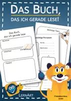 Vorschau - Arbeitsblätter - Eine strukturierte Vorlage für die erste Buchvorstellung - Deckblatt