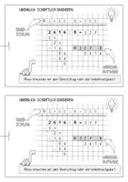 Vorschau - Arbeitsblätter - Schriftliche Division Übungsheft - Seite 2