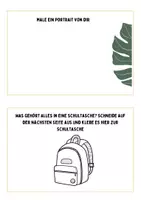 Vorschau - Arbeitsblätter - Hurra, ich bin ein Schulkind (Heft für Schnuppertag oder Erst Hausaufgabe) - Seite 3