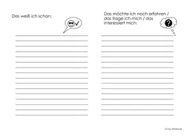 Vorschau - Arbeitsblätter - Sexuelle Bildung: Vorwissenserhebung, Vorlage Fragen - Seite 2