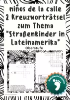 Vorschau - Spiele - 2x Kreuzworträtsel - Niños de la calle - Straßenkinder - Deckblatt