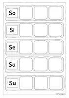 Vorschau - Fördermaterial/Inklusion - Klettmappe, Ansilbe S, Synthese, Förderung - Seite 2