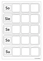 Vorschau - Fördermaterial/Inklusion - Klettmappe, Ansilbe S, Synthese, Förderung - Seite 3