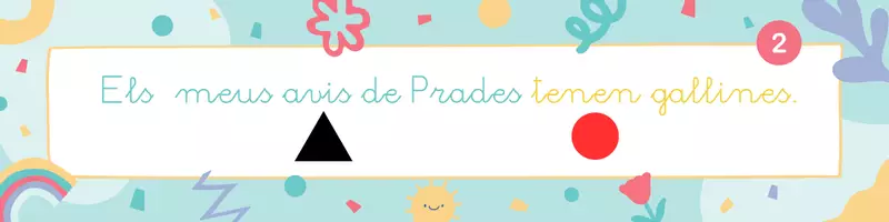 Vista previa - Tarjetas / Manipulativos - GRAMÀTICA MONTESSORI: Anàlisis NOM I VERB autocorrectiu - página 3