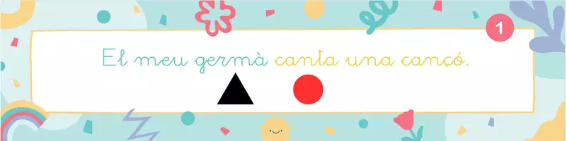 Vista previa - Tarjetas / Manipulativos - GRAMÀTICA MONTESSORI: Anàlisis NOM I VERB autocorrectiu - Portada