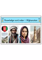 Vorschau - Stationenlernen - Knowledge card index - 100 countries - economy pack - material pack - Seite 2