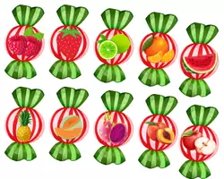 Vista previa - Tarjetas / Manipulativos - fonema /d/ y campos semántico de frutas - página 1