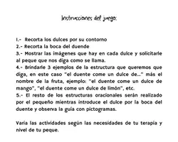 Vista previa - Tarjetas / Manipulativos - fonema /d/ y campos semántico de frutas - página 3