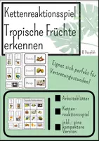 Vorschau - Spiele - Materialpaket: Kettenreaktionsspiele Biologie Unterstufe - Seite 1