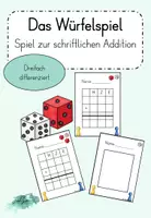Vorschau - Spiele - Würfelspiel_6_100_1000 schriftliche Addition - Deckblatt
