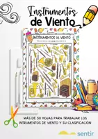 Vista previa - Hojas de trabajo - Instrumentos de Viento - Actividades - Clasificación - Portada