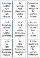 Vorschau - Spiele - Hundeblick Winter Lies und schau genau Lesespiel visuelle Wahrnehmung Konzentration - Seite 3