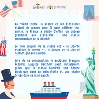 Aperçu - Apprentissages en autonomie - Histoire - La Statue de la Liberté - Page 2