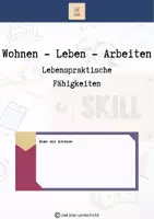 Vorschau - Arbeitsblätter - Materialpaket lebenspraktische Fähigkeiten - Seite 1