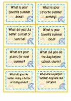 anteprima - Giochi - Back to school after summer / Cards / Parlare inglese - Pagina 2