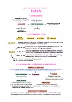 Vista previa - Para docentes: organización, planificación y formación - Opoesquema TEMA 5 (Magisterio Primaria CVA) - Portada