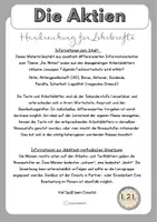 Vorschau - Arbeitsblätter - Die Aktien - Aktiengesellschaft (AG), Börse, Aktionär, Dividende, Rendite, ... (Differenzierte Infotexte, Arbeitsblätter und Lösungen) - Seite 2