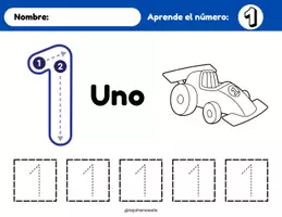 Vista previa - Hojas de trabajo - PACK MATEMÁTICA INICIAL - página 2