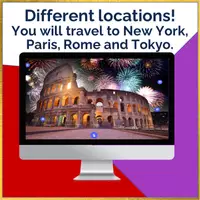 anteprima - Esercizi - Capodanno nel al mondo Piano cartesiano Escape Room 🇬🇧 - Pagina 1