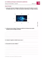 Vorschau - Arbeitsblätter - Aufgabenpaket zu Hörfunkbeitrag: Intelligence artificielle/Santé mentale - Seite 1