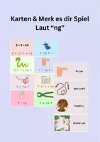 Vorschau - Spiele - Karten & Merk es dir Spiel "ng" Einführung - Deckblatt