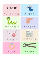 Vorschau - Spiele - Karten & Merk es dir Spiel "ng" Einführung - Seite 2