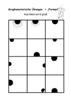 Vorschau - Fördermaterial/Inklusion - Graphomotorik - Training #homeschooling - Deckblatt