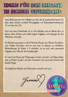 Vorschau - Mal- und Bastelvorlagen - Mathematik: Rechenbullis Addition im Zahlenraum 100 (leicht) - Seite 1