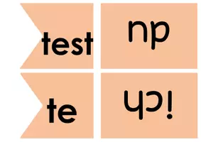 Vorschau - Präsentationen/Tafelbilder - Tafelmaterial_regelmäßige Verben bilden_Präteritum Freebie - Seite 1