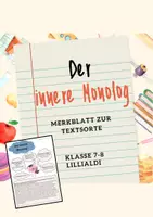 Vorschau - Arbeitsblätter - Materialpaket: Innerer Monolog aus Ballade - Seite 3